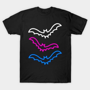 Three Neon Bats T-Shirt